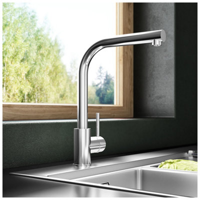 Luxury Pull Out Spout Single Lever Kitchen Sink Mixer