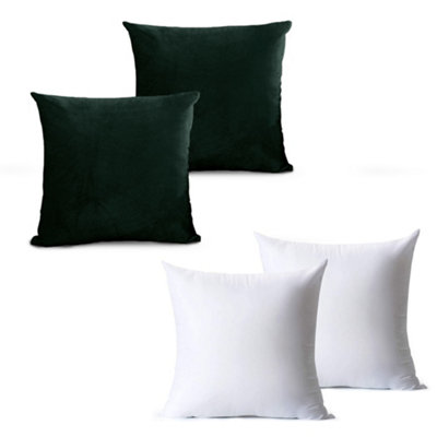 Large Green Cushions and Home Furnishings at B&Q