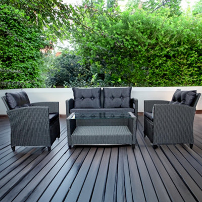 Rattan garden sofa discount b&q