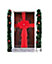 Luxury Red Christmas Door Bow Large Elegant Decorative Front Door Entrance Bow
