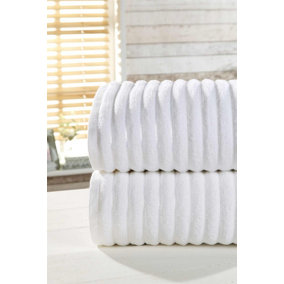 Luxury Ribbed 2 Piece Towel Bales