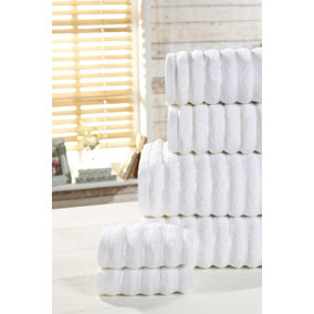 Luxury Ribbed 6 Piece Towel Bales