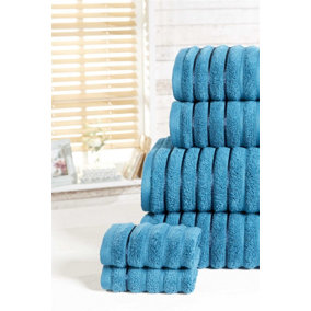 Luxury Ribbed 6 Piece Towel Bales