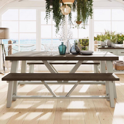 Luxury Solid Reclaimed Pine 2M Dining Table