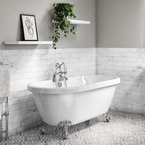 Luxury Traditional 1700mm Double Ended Bath