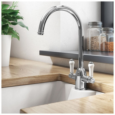 Luxury Two Handle Kitchen Sink Mixer