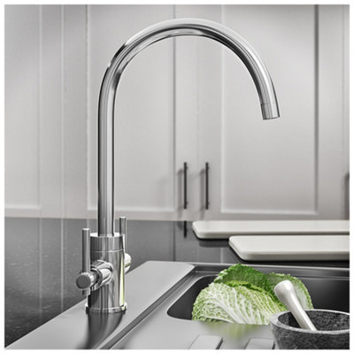 Luxury Two Handle Kitchen Sink Mixer