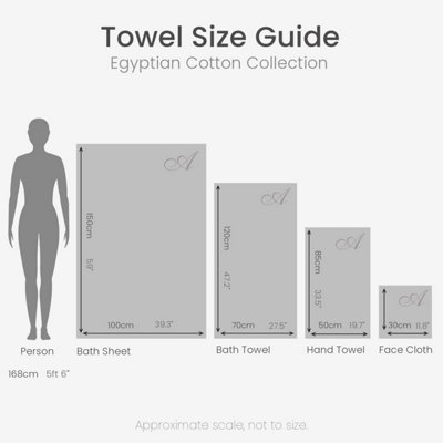 Luxury Zero Twist Egyptian Cotton 4 Pack Face Cloths - Cream - 4