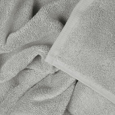 Luxury Zero Twist Egyptian Cotton Hand Towel - Dove Grey