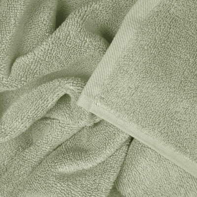 Luxury Zero Twist Egyptian Cotton Hand Towel - Sage Green
