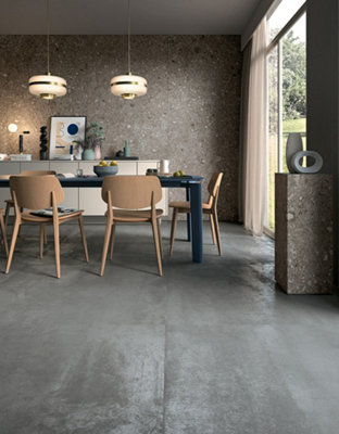 Luxus Excaliber Natural 600x600mm Porcelain Floor Tile