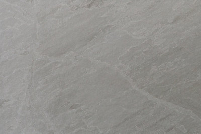 Luzia Porcelain Slabs - Sandstone Grey Contemporary Outdoor Tiles - 600 x 600 x 20mm - 60 pack ( 21.6 m2 )