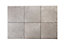 Luzia Porcelain Slabs - Terra Grey Contemporary Outdoor Tiles - 600 x 600 x 20mm - 60 pack ( 21.6 m2 )