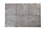 Luzia Porcelain Slabs - Volcanic Grey Contemporary Outdoor Tiles - 600 x 600 x 20mm - 60 pack ( 21.6 m2 )