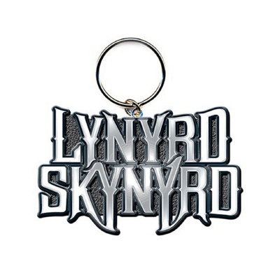 Lynyrd Skynyrd Logo Keyring Silver (One Size)