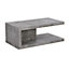 Lyra Coffee Table Wooden Coffee Table for Living Room Centre Table Tea Table for Living Room Furniture Concrete Effect