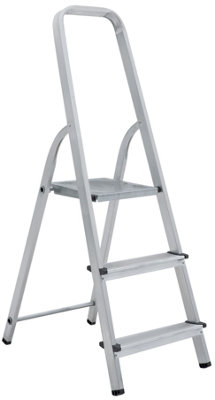 Lyte 3 Tread Lightweight Aluminium Platform Step Tested & Conforms to EN131-2