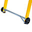 Lyte 6 Step Glass Fibre Fibreglass Wide Step Ladder with Handrails and Insulation