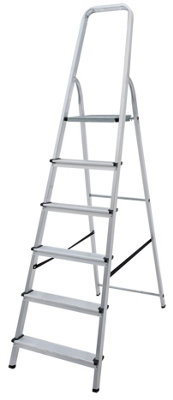 Lyte 6 Tread Lightweight Aluminium Platform Step Tested & Conforms to EN131-2