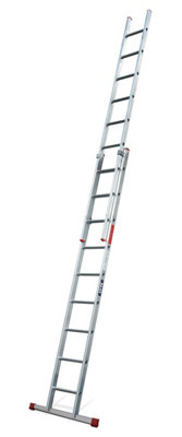 Lyte EN131-2 Non-Professional 2 Section Extension Ladder 2x9 Rung
