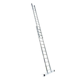 LytePro+ EN131-2 Professional Industrial 2 Section Extension Ladder 2x12 Rung