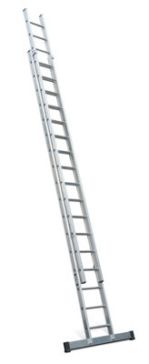 LytePro+ EN131-2 Professional Industrial 2 Section Extension Ladder 2x15 Rung