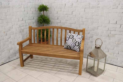 Lytham 3 Seater Bench - Timber - L65 x W96 x H150 cm - 6