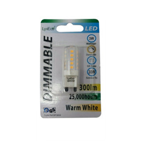 Lyveco G9 LED Bulb Silver/Off White (One Size)