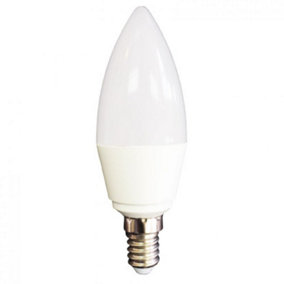 Lyveco SES Non Dimmable LED Candle Bulb White (11.5 x 3.2cm)