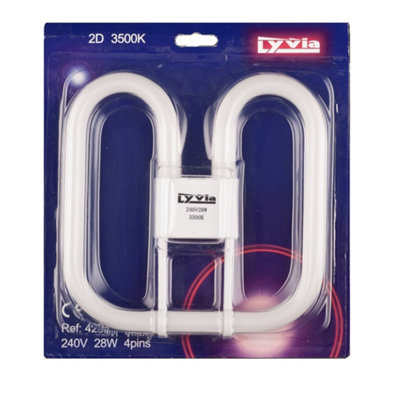 2d 28w deals 4 pin bulb