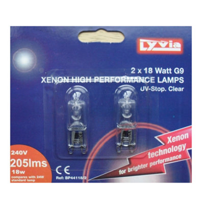 G9 xenon deals bulb 60w