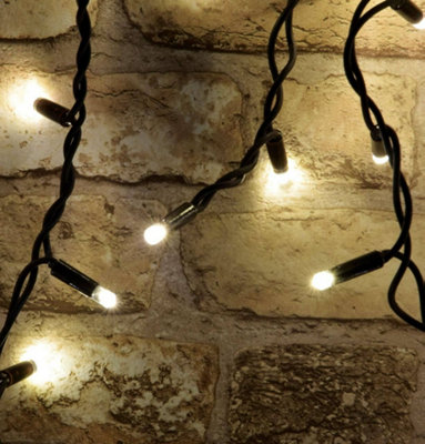 Lyyt 3.6m 180 Warm White LED Connectible Multi-Sequence Icicle String Lights
