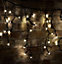 Lyyt 3.6m 180 Warm White LED Connectible Multi-Sequence Icicle String Lights