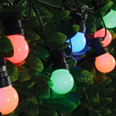 Lyyt LED 5 Metre Festoon Light Waterproof Multi-Coloured (10 Lights)