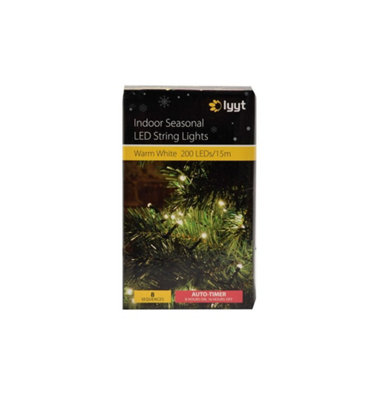 Lyyt LED Outdoor 10M Fairy Light Multi-Sequence Warm White