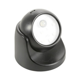 Lyyt LED Wireless Motion Sensor Light & Detachable Torch Black