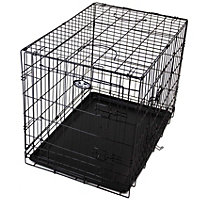 M 30inch Foldable Black Dog Cage