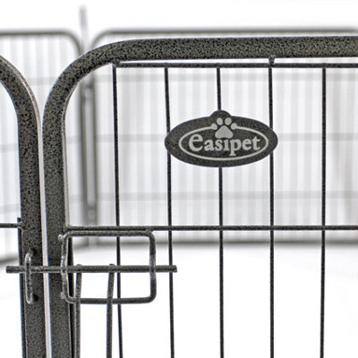 M 8 Panel Heavy Duty Play Pen Black - 5