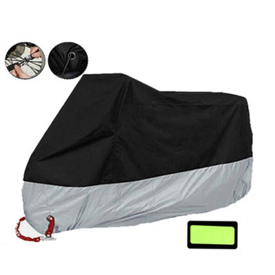 M Heavy Duty Motorcycle Motorbike Cover Waterproof Outdoor Rain Dust UV ...