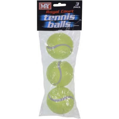 M.Y Royal Court Pack of 3 Tennis Balls