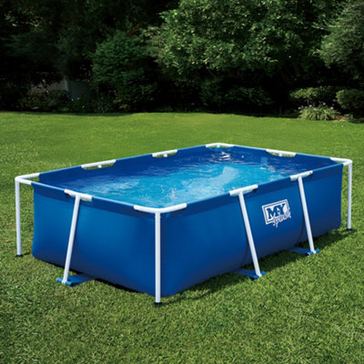 M.Y Splash 8ft Metal Frame Rectangular Pool