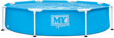 M.Y Splash 8ft x 26in Metal Frame Swimming Pool