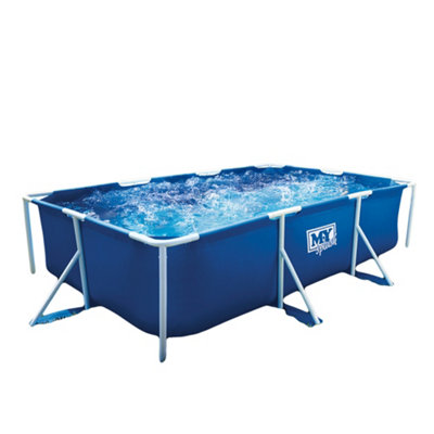 M.Y Splash 9ft Metal Frame Rectangular Pool
