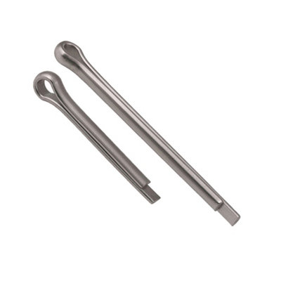 20 perni di ancoraggio in acciaio inox A4 8 x 75 mm (T1A