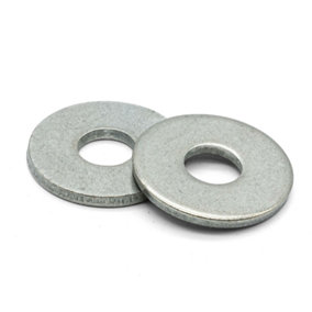 M10 - 10mm Form G Washers Stainless Steel A2 304 DIN 9021 Pack of 10