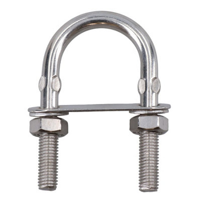 M10 40mm x 82mm U-Bolt / N-Bolt Stainless Steel Marine Grade Boat Trailer DK31