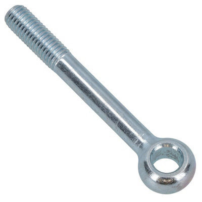 M10 80mm Eye Bolt 10 Pack Zinc Plated Threaded Rings DIN444 Catenary Wire