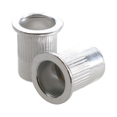 M10 Alu Nut Serts Riveting Nuts Rivet Threaded Inserts Blindnut Rivnut 25pc