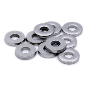 M10 Extra Thick Flat Repair Washer Spacer Stainless Steel A2 DIN 7349 Pack of 100