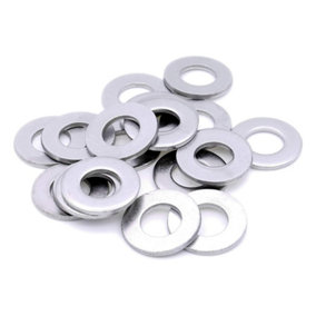 M10 Form C Washers A2 Stainless Steel Wide Large Flat Wider DIN 9021 Pack of 100